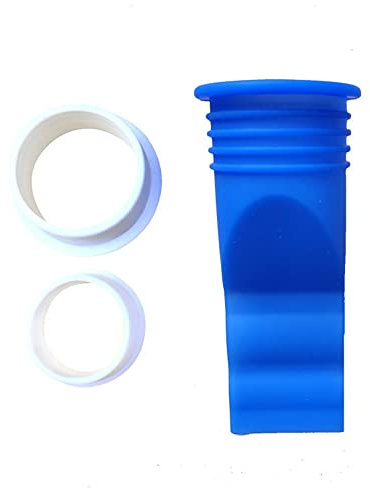 Ducha suelo drenaje prevención de reflujo, sello de trampa sin agua con 2 anillo reductor, tubo de canal de silicona sello sring desechable drenaje válvula canal núcleo