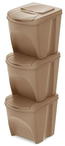 Sortibox para el reciclado 3x25L KEDEN