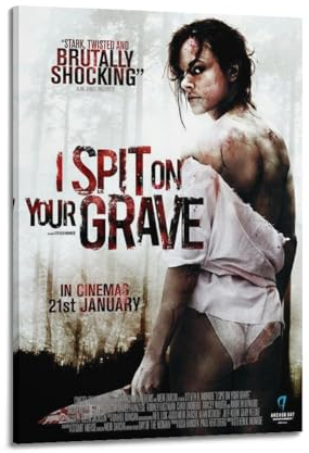 VZRSQZK I Spit on Your Grave Movie Poster Poster Decorative Painting Canvas Wall Posters And Art Picture Print Modern Family Bedroom Decor Posters 24x36inch(60x90cm)