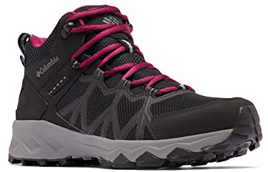 Columbia kvinnors Peakfreak 2 Outdry vattentäta Mid Rise trekking- och vandringskängor, Svart Ti grå stål, 38 EU
