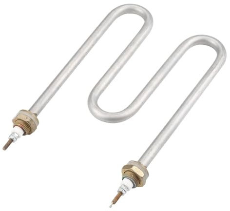 nmbhus 2000 W Elektrisches Wärmerohr Vom Typ W – Edelstahl-Warmwasserbereiter-Rohrelement for Nudeltopf-Kochmaschine