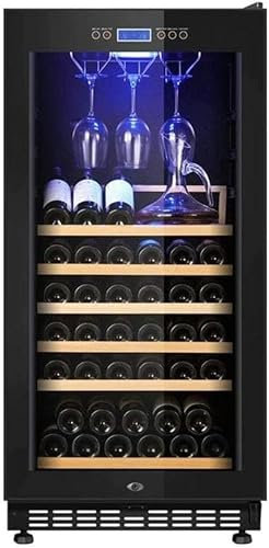 QPZMALSKY Réfrigérateur Entrepôt De Vin 188L, 5-22 ° C Red/Vent Blanc Refroidisse, Contrôle Tactile/Écran De Température Numérique LED/Réfrigérateur De Fonctionnement Silencieux