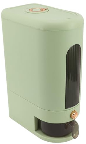 Dispenser per Riso, Dispenser per Alimenti Secchi Resistenti Al Calore Inodore con Finestra Trasparente per Cereali (Fabater658xsyen1g-14)