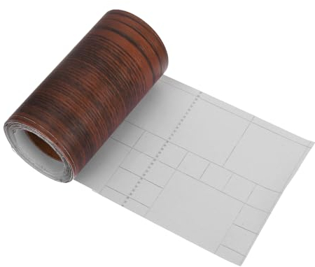 Iplusmile Holzmaserungs Klebeband 12cm Breit Selbstklebendes Reparaturband Für Möbel Wand Boden Wasserdichtes Holzband Für Renovierung Und Dekoration
