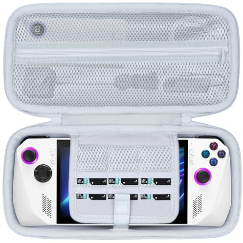 Lebakort ﻿Duro Viaggio Caso Custodia per ASUS ROG Ally X RC72LA / ASUS Rog Ally Z1 AMD Ryzen Z1 Extreme Console di Gioco Portatile﻿ (Grigio)
