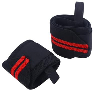 Healeved 2pcs Wrist Brace Wrist Straps for Gym Weight Lifting Strength Training Bandage Thumb Loop