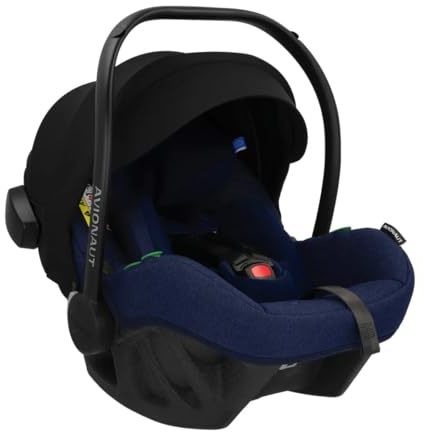 Avionaut Pixel Pro 2.0 C Babyschale – Leichtester Kindersitz der Welt (2,5 kg) – i-Size (40–86 cm, 0–13 kg) – Neugeborene Autositz – Isofix-kompatibel (Navy)
