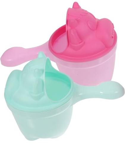 Ipetboom Lot De 2 Gobelets À Shampoing Pour Bébé En Polypropylène Pour Le Bain Et Le Lavage Des Cheveux
