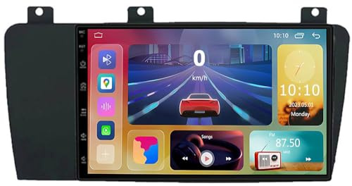 YIANKWY Android 14 9 Inch Car DVD Player Radio Head Unit For Volvo XC70 V70 2004 2005-2009 GPS Navigation Head Unit Support Full RCA Output Bluetooth4.0 WIFI Car Auto Play DVR DAB+ TPMS