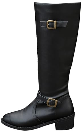 Stivali Donna Invernali,Stivali da Donna,Comodo Stivaletti Invernali Stivali Texani Rosa Western Scarpe Stivaletti Texani Invernali Traforati Stivaletto
