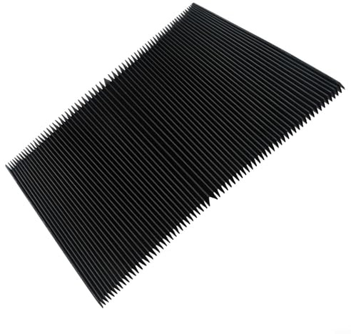 babominimer for CNC Machine Tool Accordion Bellows Dust Cover for Milling Machine Guide Rail Protection, 3-Layer Waterproof Flexible Shield, 1.5m Length(300mm)