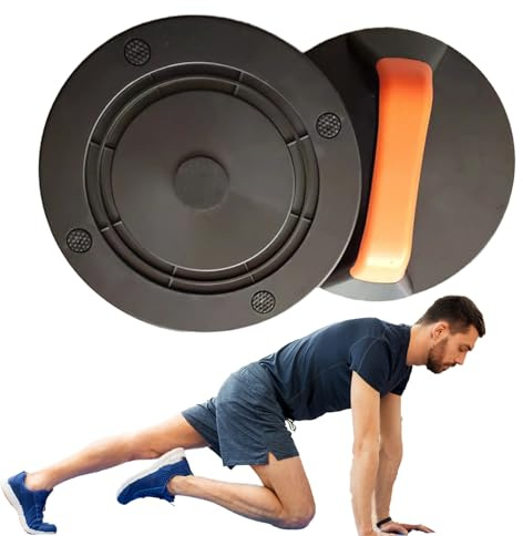 Trainings-Liegestützständer – Roller mit zwei Rädern, drehbare Griffe, Liegestütz-Fitnesszubehör, Krafttrainingsstation | für Männer und Frauen, tägliches Training, Heimtraining, Bodybuilding, Kernkon