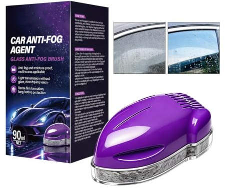 Anti-dimma vindrutetorkare 90 ml regnbeständig oljefläcksborttagare | Frontruta anti-dimma spray för lackkorrigering, ytterdetalj, bil, fordon, strålkastare, motorcykel, fälgar,