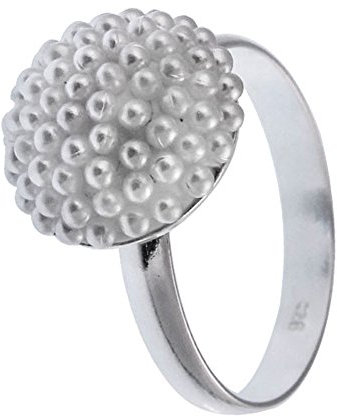 Chic-Net Silberringe Perlenschmuck Perle 925er Sterling Silber Perlenringe filigran kleine Perlen 54 (17.2)
