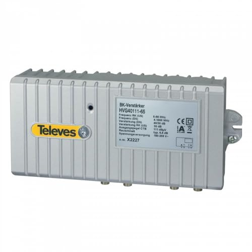 Televes BK-Verstärker Guß 40/30dB HVG40111-65