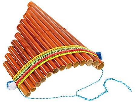 Betzold Musik - Peruanische Panflöte aus Bambus - Panflöte Blasinstrument