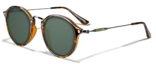 D.Franklin Sonnenbrillen - Unisex - Sonnenbrille mit UV- Schutzgläsern - Modell roller-tr90 - Rund - Für Männer und Frauen - Sunglasses