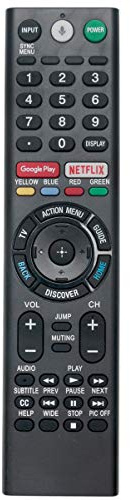 RMF-TX200U Voice Replacement Remote Applicable for Sony TV XBR-65X930D XBR-75X940D XBR-65X900E XBR-75X900E XBR-65X930E XBR-75X940E XBR-43X800D XBR-49X800D XBR-65X850D XBR-75X850D XBR-55X850D