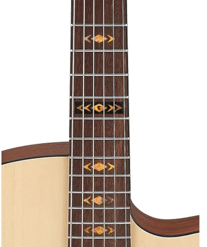fretlook Diamonds & Arrows - Rusty Gold Inlay Sticker für Akustik-, E-Gitarren & Bass Griffbretter - Ultradünne Griffbrett Aufkleber (0,08mm) - Professionelle Qualität - Made in Germany