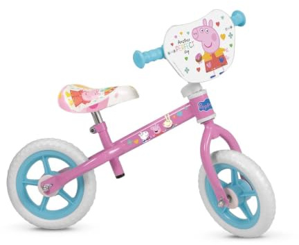 Peppa Pig Kinder Laufrad Rosa 10 Zoll 2-3 Jahre