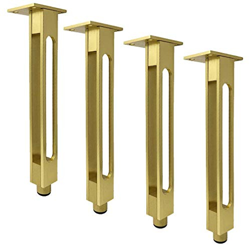 LUOFDCLDDD Jambes de Meubles4 Pièces En Métal Emportez La Jambe de Support de Meuble, Jambes de Canapé En Aluminium, Pieds D'Armoire, Jambe de Lit de Remplacement Bricolage, Pieds de La Chaussure, Pro