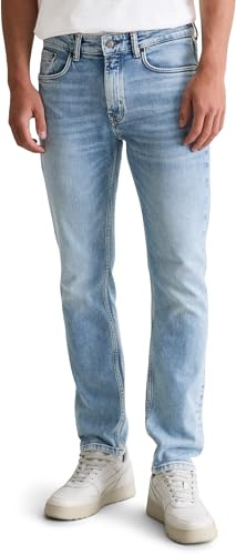 MARC O'POLO Denim Herren Jeanshose mit Stretch-Anteil Slim Fit, Blau (Multi/Vintage Light Cobalt Blu), W32/L32