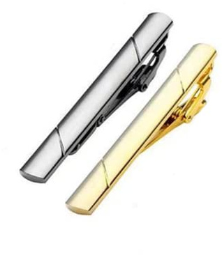 2 pcs,Klassische Krawattenklammern,Krawatte Klammer,Herren Krawattennadel,Krawattenklammer-Set FüR Hochzeiten,für Valentinstag,JubiläUm,Party,Meeting,Verabredung,Hochzeit,Gold, Grau