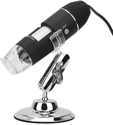 S4T 30W D 1600X USB Digitalmikroskop, LED-Mikroskop Digitalmikroskopkamera HD-Handmikroskop mit Halterung