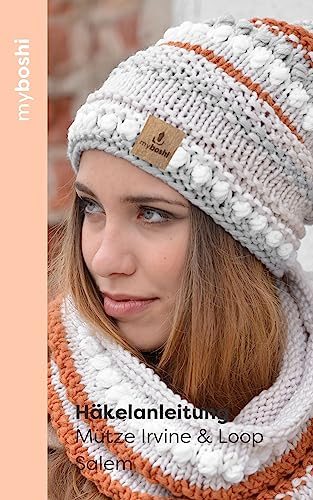 myboshi Strickanleitung Set Mütze Irvine und Loop Salem: Strickmütze und Loop für Erwachsene