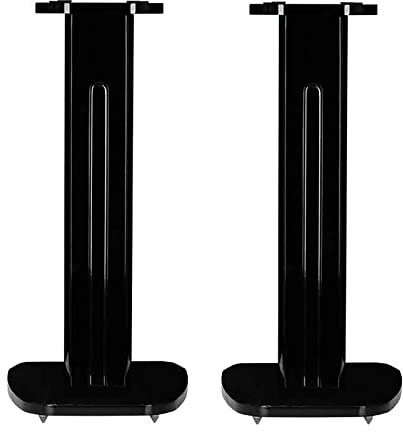 Lautsprecherständer,Universal Black Piano Paint Heavy Duty Hollowed Ständer für Sandfüllung Tuning-Funktion, unterstützt 40 kg/88 lbs
