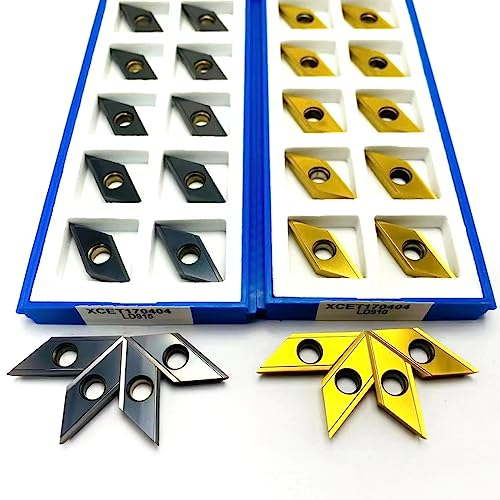 Rundschaft-Fasenfräser, Schaftfräser, Senker, XCET170402ER, XCET (Size : XCET170404 LD915, Color : 5PCS)