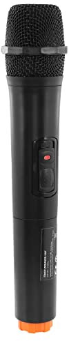 Microphone main sans fil VHF noir BoomTone DJ Travelsound Handmic 215 Compatible avec TRAVELSOUND15-VHF, Alimentation par Piles AA. Sonorisation, Karaoké, Chant, Discours.