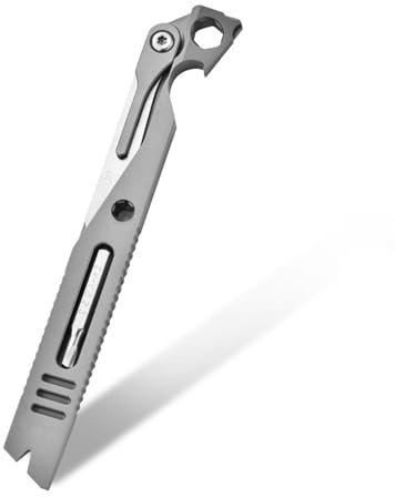 Hamans Titan EDC Brecheisen Flaschenöffner Multi Tool Brecheisen Multifunktions Tragbares EDC-Werkzeug, QG007