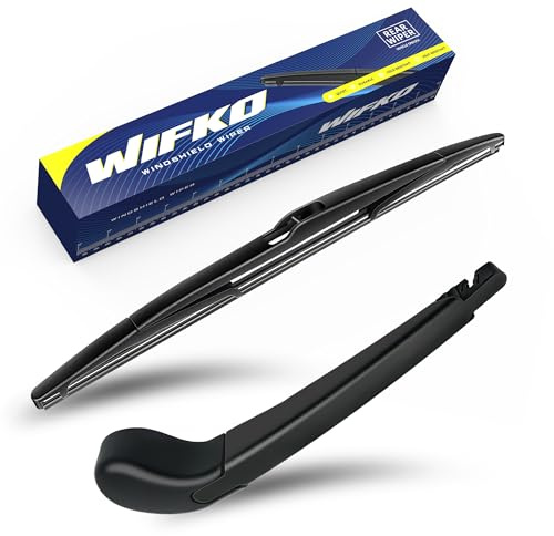 Wifko Heckwischerarm Scheibenwischer Wischblattsatz für Ford Focus MK3 2011-2018, Wischerarm Hinten Scheibenwischer Wischer Set, Heckscheibenwischer, Set für Heckwischer