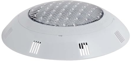 Aohuada Poolleuchte Oberirdisch Poollicht 45 W Weißes Licht Mit Fernbedienung und Saugnapf Poollampe Extra Flach Oberflächenmontage 2500 lm Abstrahlwinkel 120 ° IP68 Wasserdicht 12 V AC/DC