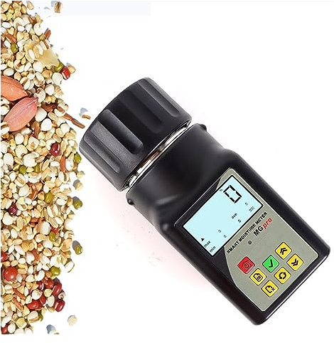 Misuratore di umidità, Misuratore Umidità Muri, GM-pro Misuratore di umidità intelligente Tester di umidità Mais Grano Fagiolo Semi di arachidi Igrometro Misuratore di umidità del grano , per Parete,
