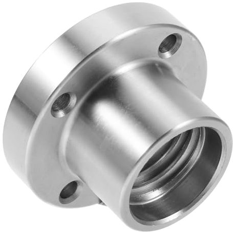 Veemoon Holz-drechselbank-adapter Gewinde Backplate Flansch Schraubbar Für Präzises Holzspindel Zubehör Handwerker Und Heimwerker 2 Zoll 1-8 Gewinde 1 Stück