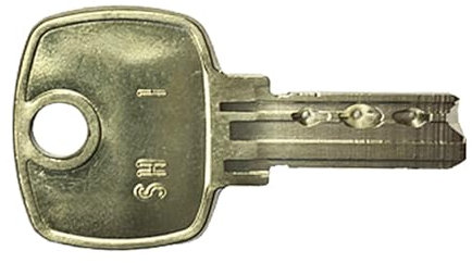 Replacement SH1 Lift Key for DOM Electrical Switches, Control Panels & Utility Cupboards