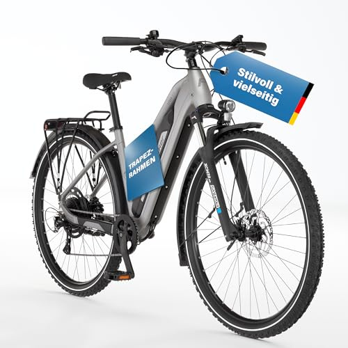 Fischer E-ATB Terra 2.2 Active, Elektrofahrrad für Damen und Herren, RH 50, 688Wh, Heckmotor 50Nm, 48V