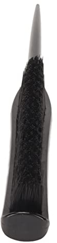 Jopwkuin Spazzola per Cotonare i Capelli con 3 File in Nylon per Acconciature Voluminose Perfetta per Tutti i di Capelli Design Ergonomico Portatile (Nera)