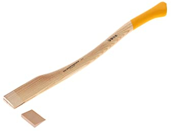 Ochsenkopf Manico di Ricambio per Accetta Euro, Manico in Frassino, 700 mm, 440 g, a Forma di Piede di Porco, Utensile Forestale, Ox E-83 E-0700