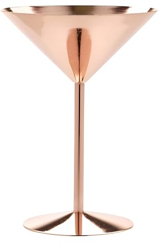 Genware NEV-MRC240 Copper Martini Glass, 24 cl/8.5 oz.