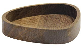 LindDNA Curve Holzkiste Eichenholz geräuchert Größe: S: 12,5 x 14 cm, 989924
