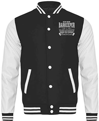 Chorchester Barkeeper Veste de survêtement pour les fans d'alcool et de fête - Noir - XXL
