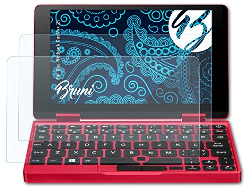 Bruni Screen Protector compatible with One-Netbook OneMix 2s Protector Film, crystal clear Protective Film (2X)