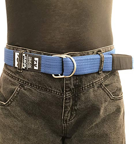 Gi Store Rocks! Brazilian Jiu Jitsu Belt for Everyday, Casual Lifestyle BJJ Belt for Men & Women (Blue, A2, Medium)