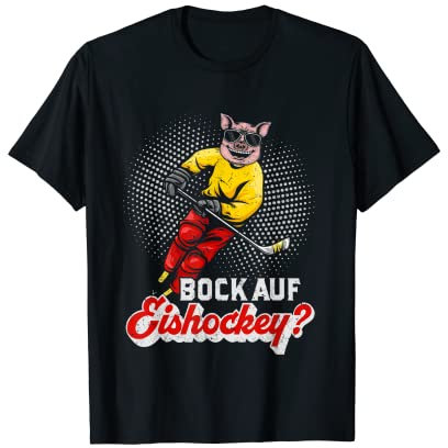 Ice Hockey Spieler I Eishockeyspieler Bock Auf Eishockey T-Shirt