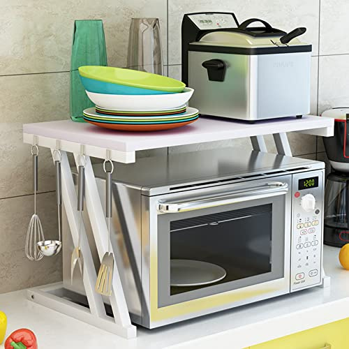 Drumm Support de Four à Micro-Ondes Étagère de Rangement pour Micro-Ondes Multifonctio étagère de Stockage Étagère de Cuisine Support Tablette