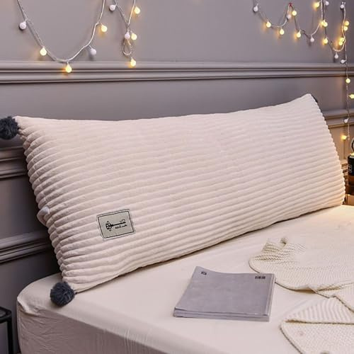 Lesekissen für Bett und Sofa Lehnenkissen Bett Kopfteil Kissen Weiches Rückenkissen, 60/80/180/120cm Lendenkissen Waschbar Sofa Rückenpolster mit Entfernbar Waschbarem Bezug ( Color : #2 , Size : 120x