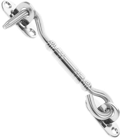 Alipis Stainless Steel Window Hook Privacy Hook for Gate Door Latch Outdoor Use